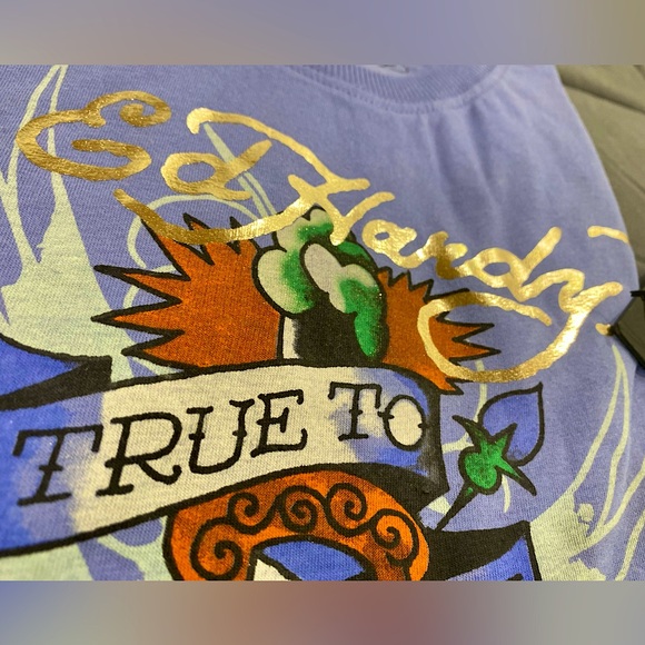 ❤️‍🔥🔥 ED HARDY “True to My love” tee size Small NWT - Picture 9 of 13